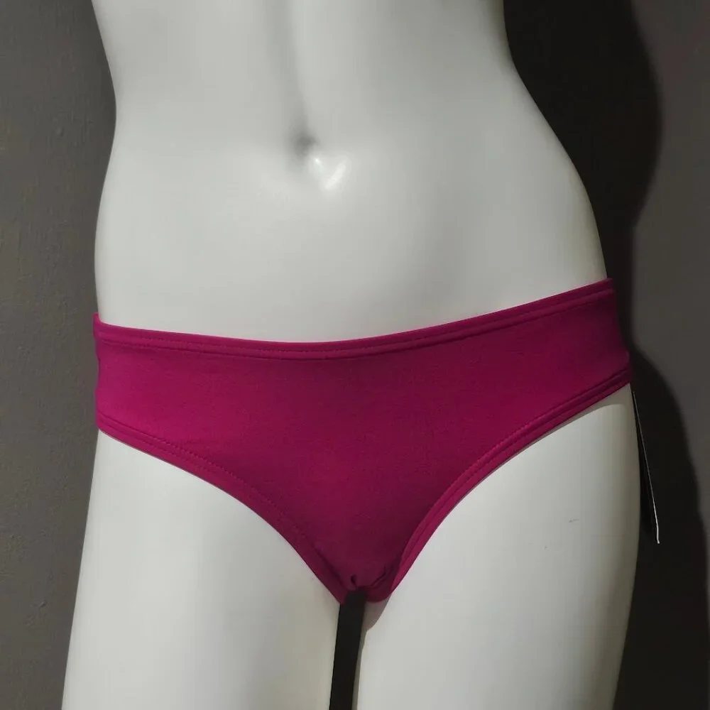 Vince Camuto Riviera Shirred Cheeky Bikini Bottoms